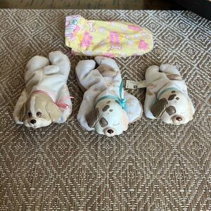 3-VINTAGE PUPPY
SURPRISE PUPPIES WITH 1 SLEEPING BAG